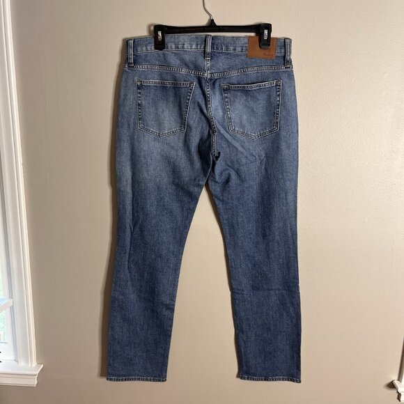 Madewell NEW Straight 33x32 Men’s Jeans Stretch Classic - Picture 6 of 7